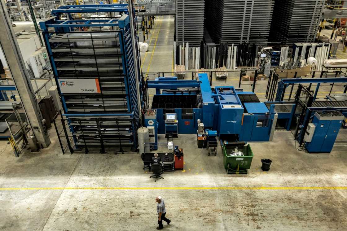 Since war broke out, barrages of Hamas rockets -- and the response of Israel's "Iron Dome" anti-missile system -- punctuate the working day at Rav-Bariach Since war broke out, barrages of Hamas rockets -- and the response of Israel's "Iron Dome" anti-missile system -- punctuate the working day at Rav-Bariach