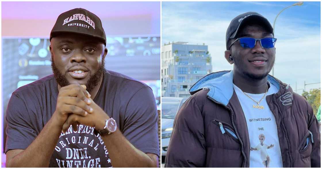 Kwadwo Sheldon (left) and Kalyjay (right) in photos Kwadwo Sheldon (left) and Kalyjay (right) in photos