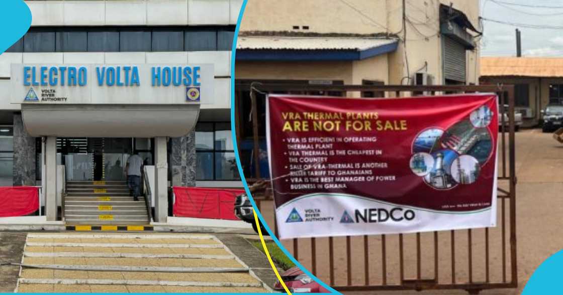 The VRA Senior Staff Association has staged a protest against the merger of VRA and Bui Power Authority The VRA Senior Staff Association has staged a protest against the merger of VRA and Bui Power Authority