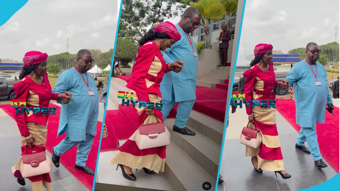 Former First Lady of Ghana, Nana Konadu Agyeman-Rawlings, President John Dramani Mahama, State Of The Nation Address 2025, Celebrity Styles Former First Lady of Ghana, Nana Konadu Agyeman-Rawlings, President John Dramani Mahama, State Of The Nation Address 2025, Celebrity Styles