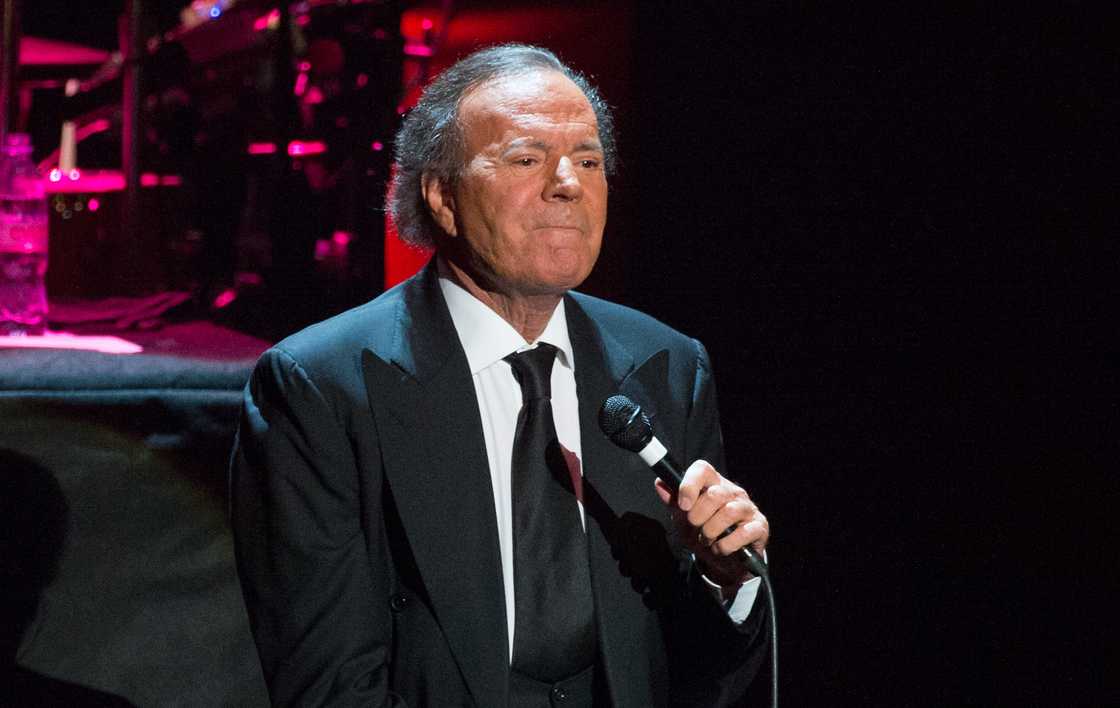 Julio Iglesias at the Royal Albert Hall in London Julio Iglesias at the Royal Albert Hall in London