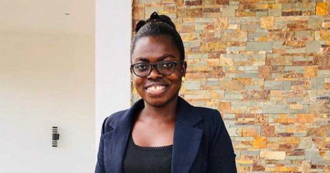 Doreen Kwofie: Ghanaian student who used to beg for food at Motown graduates with law degree from Legon
