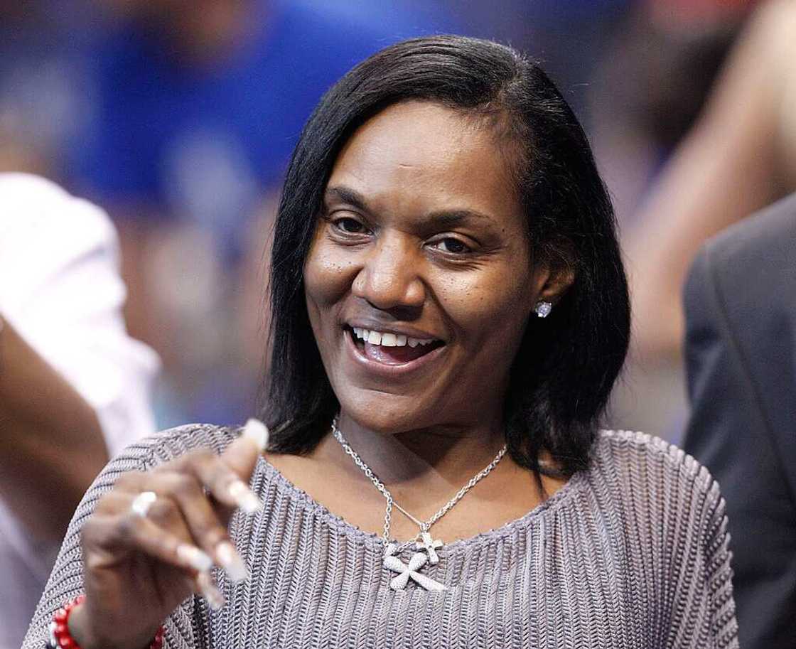 Lebron James' mom Lebron James' mom