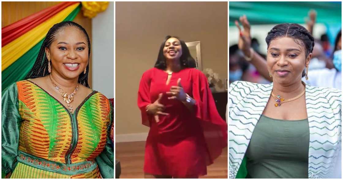 Sarah Adwoa Safo, Adwoa Safo dances, Ghana MP, Daddy Lumba, Daddy Lumba songs, NPP, Ghana politician. Sarah Adwoa Safo, Adwoa Safo dances, Ghana MP, Daddy Lumba, Daddy Lumba songs, NPP, Ghana politician.