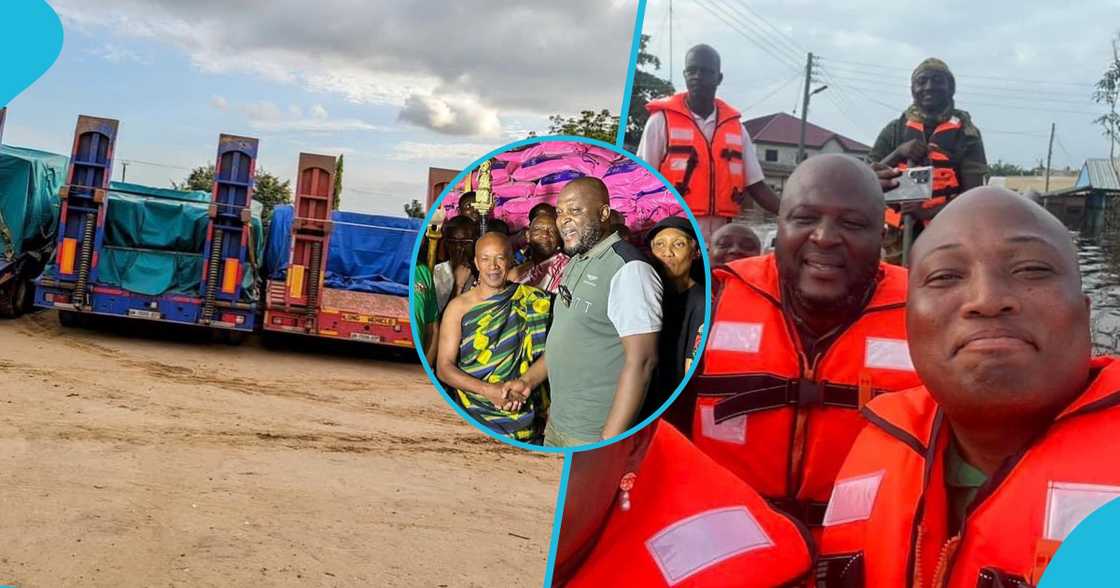 Ibrahim Mahama's donation to the Akosombo Dam spillage victims