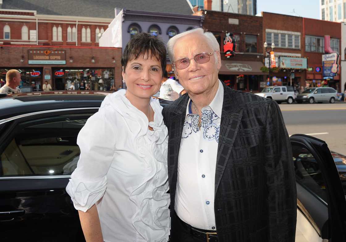 How long was George Jones married to Nancy?