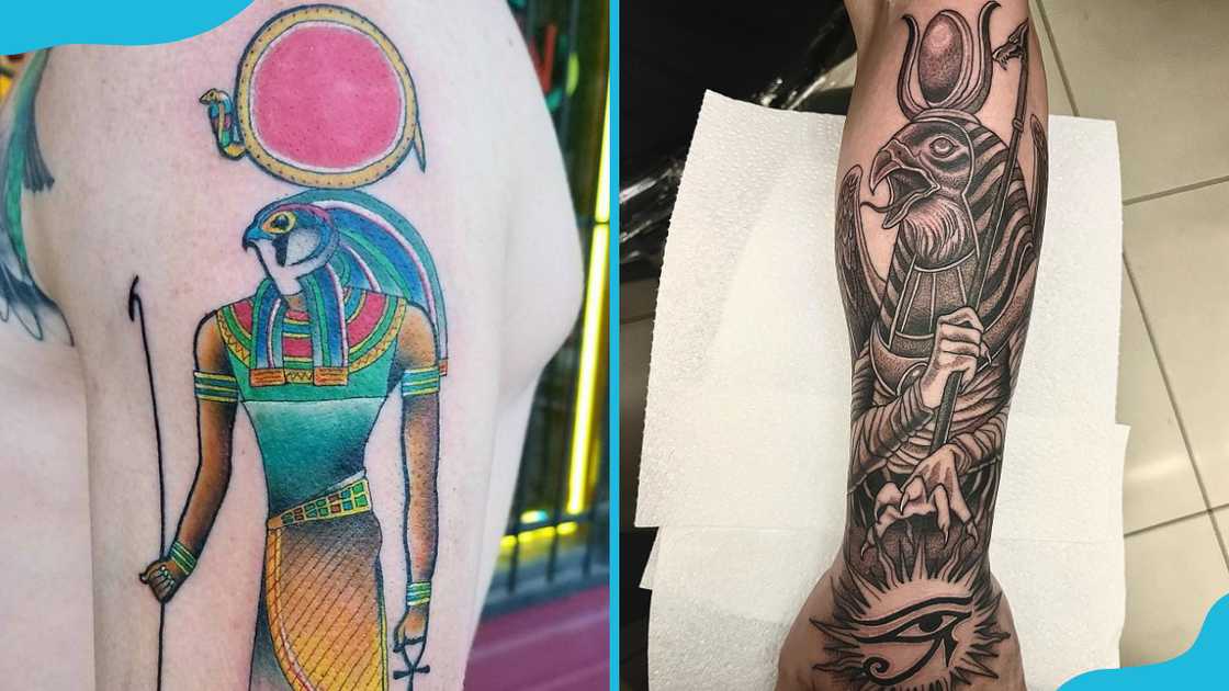 Ra, the Egyptian sun god tattoo Ra, the Egyptian sun god tattoo