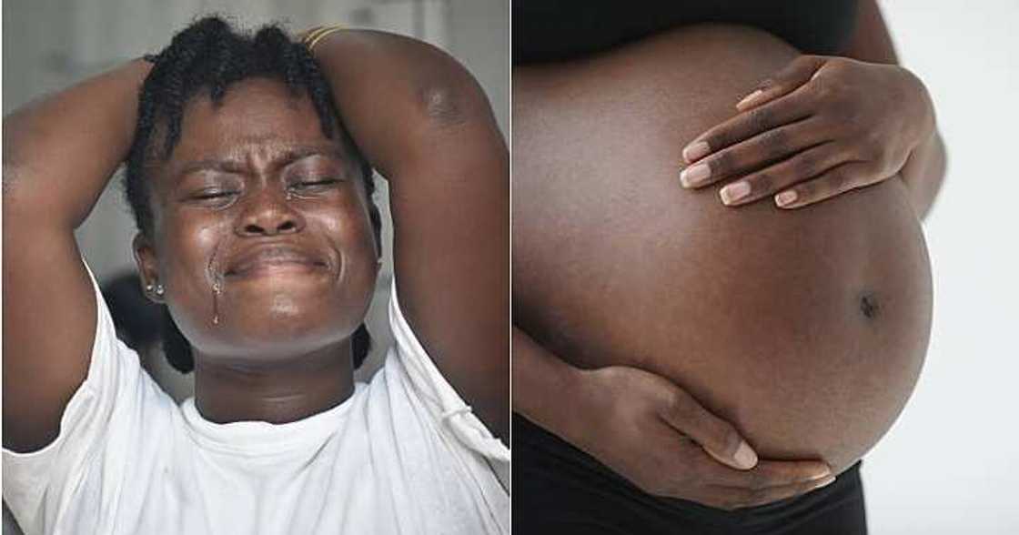 Pregnant woman loses baby and child, CS operation Pregnant woman loses baby and child, CS operation