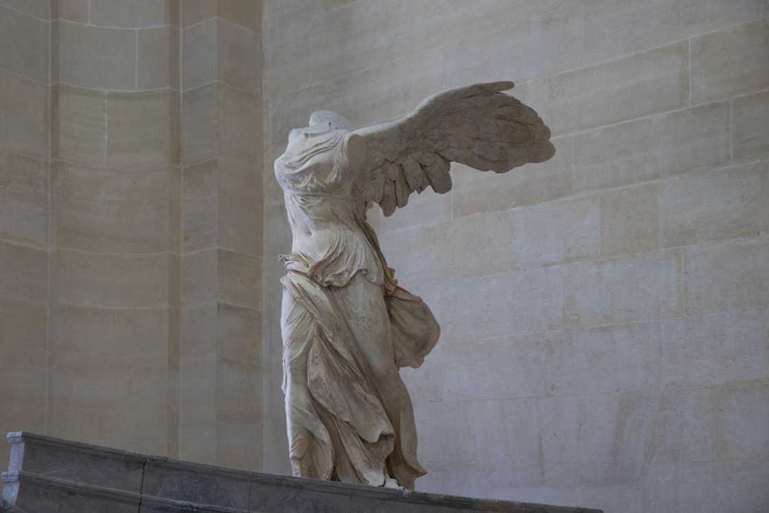 The Winged Victoire of Samothrace in Paris, France. The Winged Victoire of Samothrace in Paris, France.