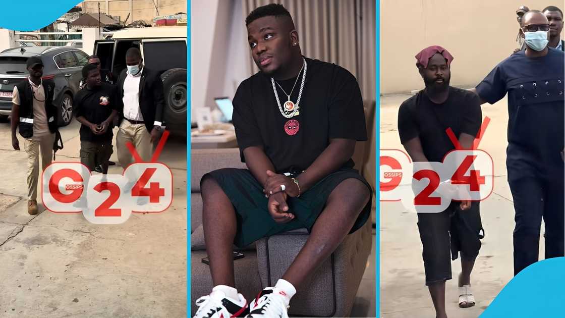 Abu Trica arrested, Daniel Yusif arrested, Abu Trica and Daniel Yusif, Abu Trica's extradition hearing, Abu Trica in court, Gbese District Court Abu Trica arrested, Daniel Yusif arrested, Abu Trica and Daniel Yusif, Abu Trica's extradition hearing, Abu Trica in court, Gbese District Court