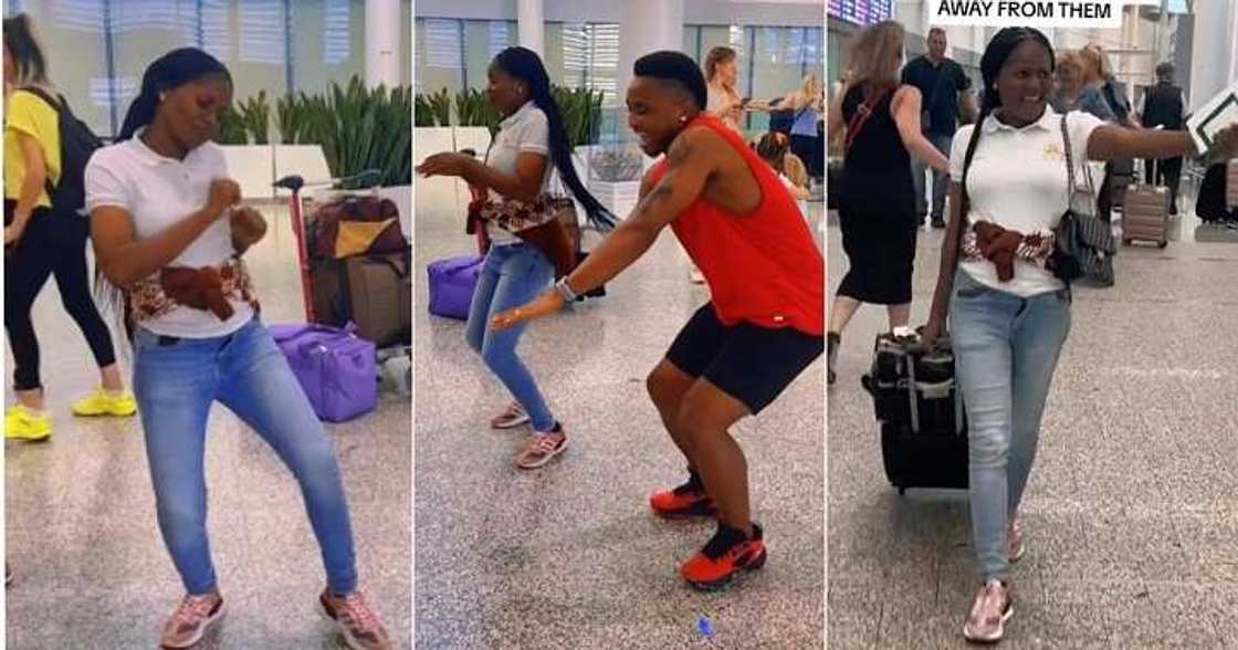 Nigerian lady reunites with brother in Canada Nigerian lady reunites with brother in Canada