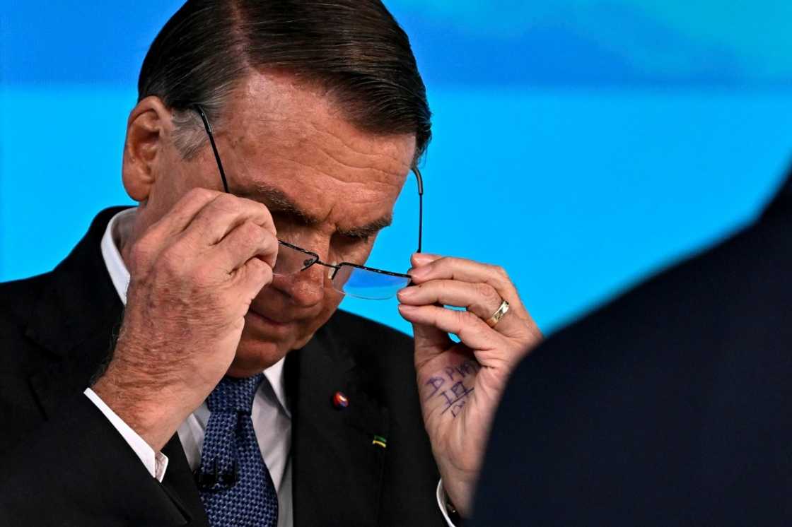 Brazilian President Jair Bolsonaro, 67, is seeking re-election in October 2022 after a first term in which he was accused of mishandling the pandemic Brazilian President Jair Bolsonaro, 67, is seeking re-election in October 2022 after a first term in which he was accused of mishandling the pandemic