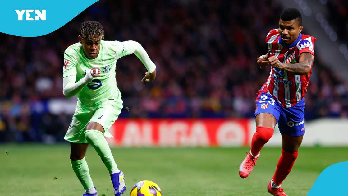 Lamine Yamal starred in Barcelona's comeback win. Lamine Yamal starred in Barcelona's comeback win.