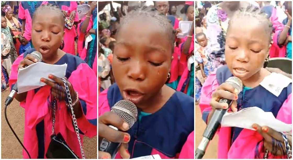 Bashiru Wasilat, aNigerian girl cries so painfully in Oyo state as her parents fail to attend her graduation party.