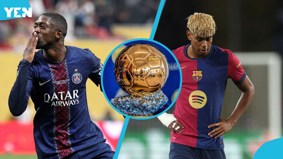 Who will win Ballon d'Or 2025, Lamine Yamal vs Dembele race, Ballon d'Or favourites, Dembele's Ballon d'Or chances