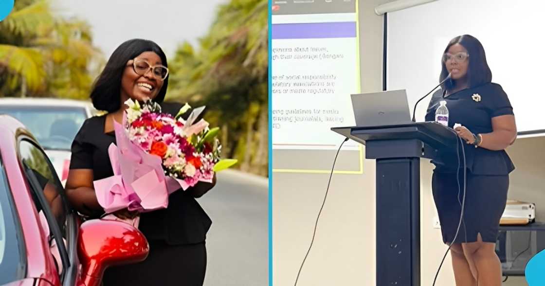 Ghanaian lady, PhD, doctorate, thesis, dissertation, academic success Ghanaian lady, PhD, doctorate, thesis, dissertation, academic success