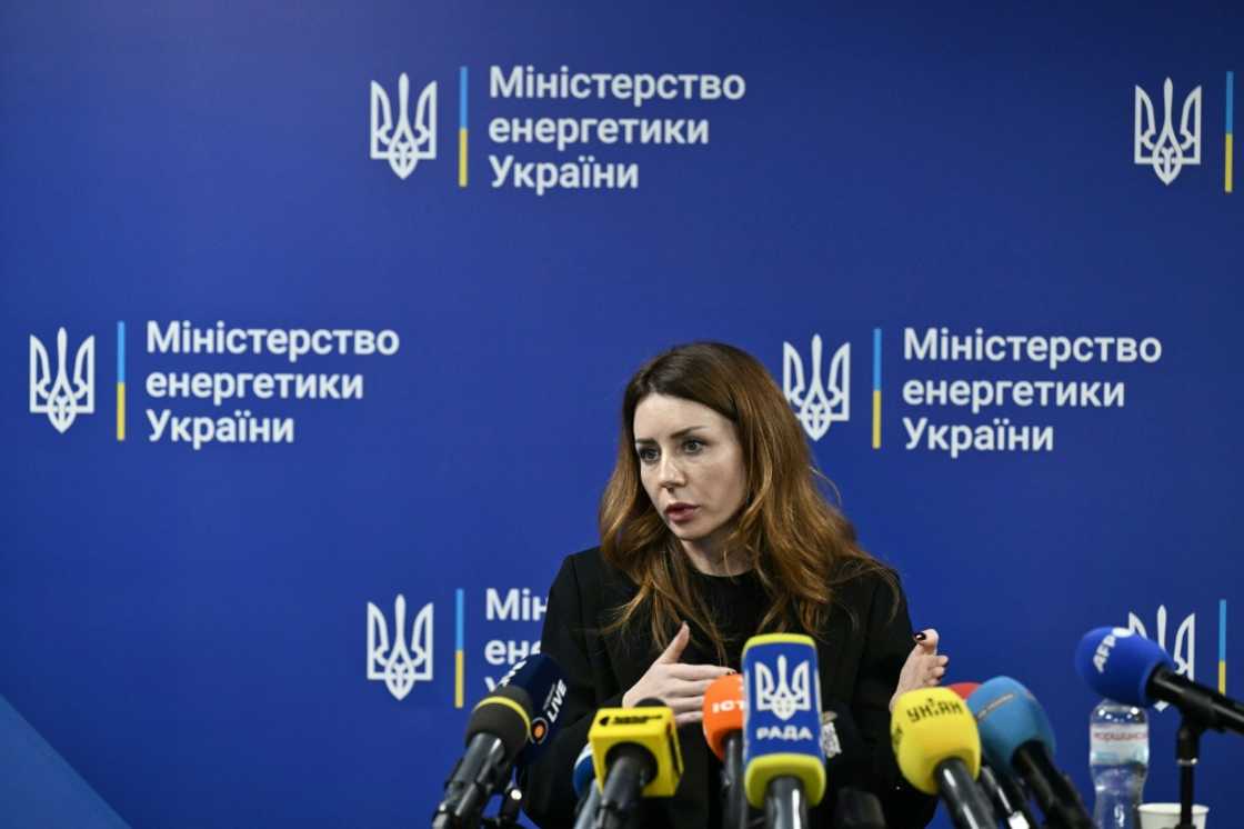 Energy Minister Svitlana Grynchuk said she was resigning Energy Minister Svitlana Grynchuk said she was resigning