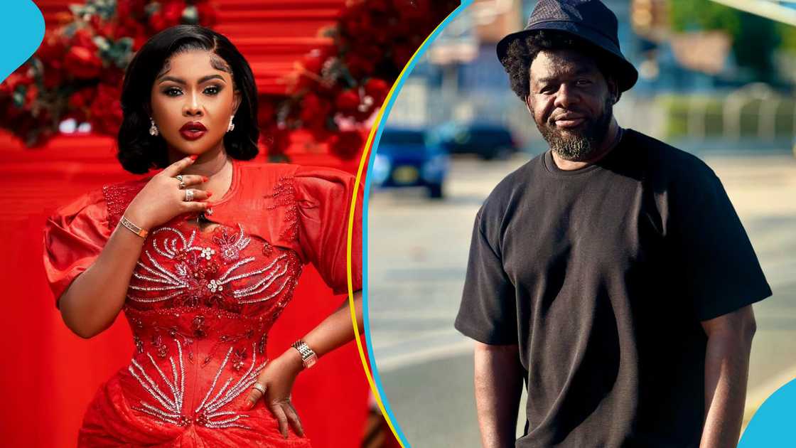 Nana Ama McBrown, Bullgod, Stonebwoy's Up and Runnin6, Album listening party, McBrown and Bullgod kis Nana Ama McBrown, Bullgod, Stonebwoy's Up and Runnin6, Album listening party, McBrown and Bullgod kis