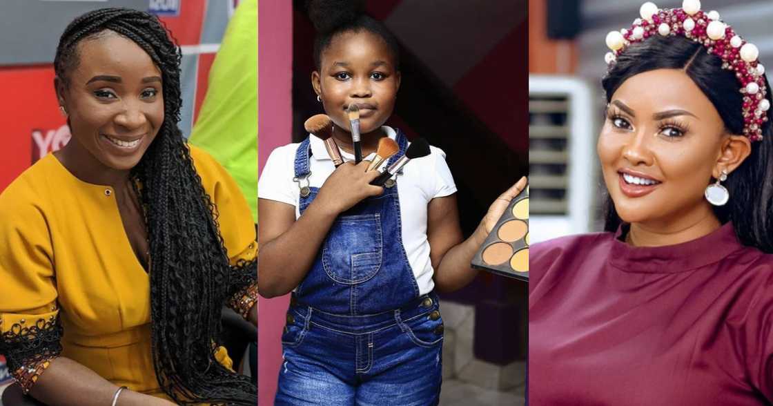 Stylish Nellisa: 10-year-old Beautician Wants to do Makeup for McBrown, Naa Ashorkor, Martha Ankomah Stylish Nellisa: 10-year-old Beautician Wants to do Makeup for McBrown, Naa Ashorkor, Martha Ankomah
