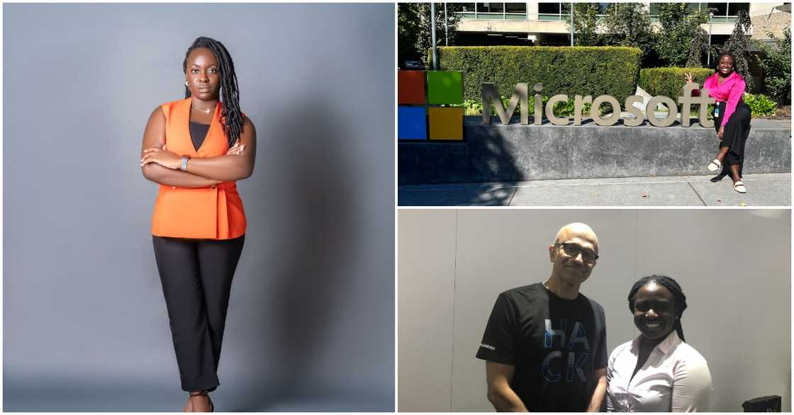 Photo of Akosua Boadi-Agyeman who is now at Microsoft