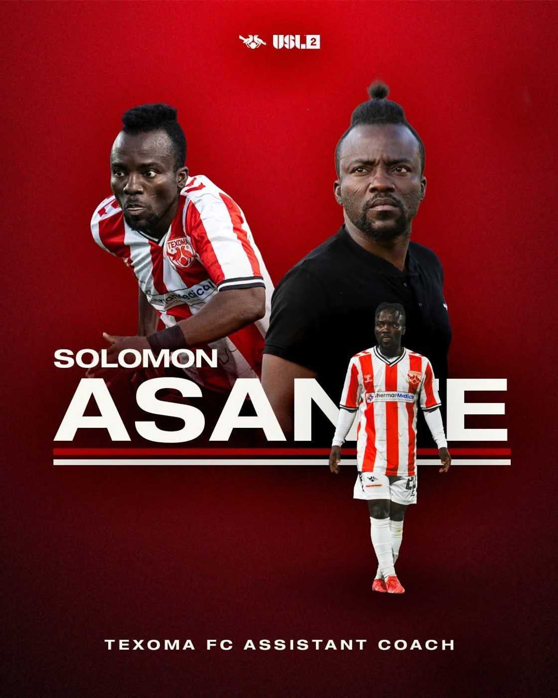 Solomon Asante, Texoma FC, Solomon Asante assistant coach, Texoma FC coaching staff, former USL MVP, USL Championship MVP, Ghanaian footballer Solomon Asante, Black Stars winger, Ghana football news, Texoma FC news, USL League One Solomon Asante, Texoma FC, Solomon Asante assistant coach, Texoma FC coaching staff, former USL MVP, USL Championship MVP, Ghanaian footballer Solomon Asante, Black Stars winger, Ghana football news, Texoma FC news, USL League One