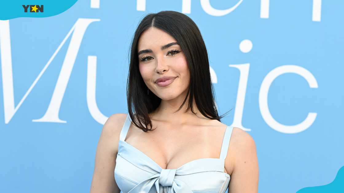 Madison Beer at the Billboard Women in Music 2025 event. Madison Beer at the Billboard Women in Music 2025 event.