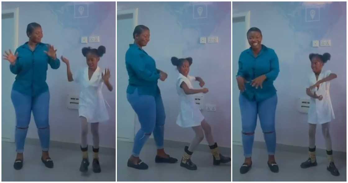 Felicia Osei and Emily from Talented Kids fame Felicia Osei and Emily from Talented Kids fame