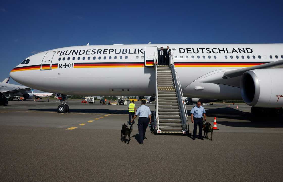 The mishap revived debate about the German government's ageing planes, with media dubbing the latest incident a 'fiasco' The mishap revived debate about the German government's ageing planes, with media dubbing the latest incident a 'fiasco'
