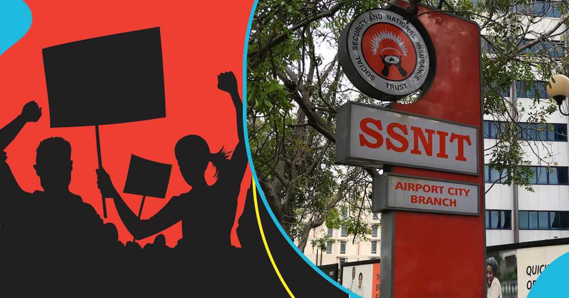 Organised Labour Refuses To Call Off Strike, Demands Dismissal Of SSNIT Board And Leadership Organised Labour Refuses To Call Off Strike, Demands Dismissal Of SSNIT Board And Leadership