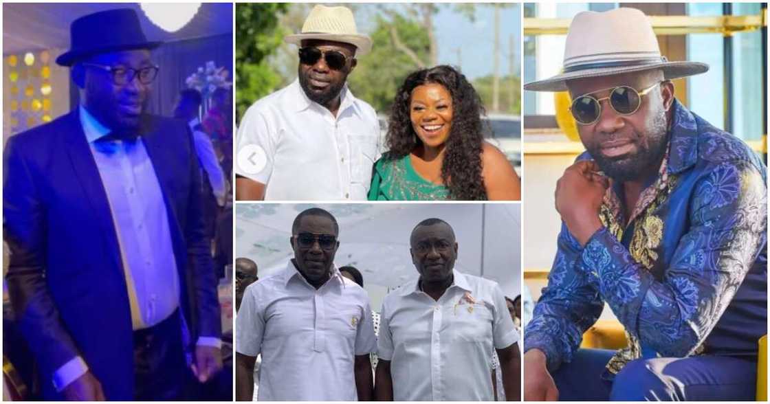 Photos of Osei Kwame Despite, Ernest Ofori Sarpong, and Piesie Esther.