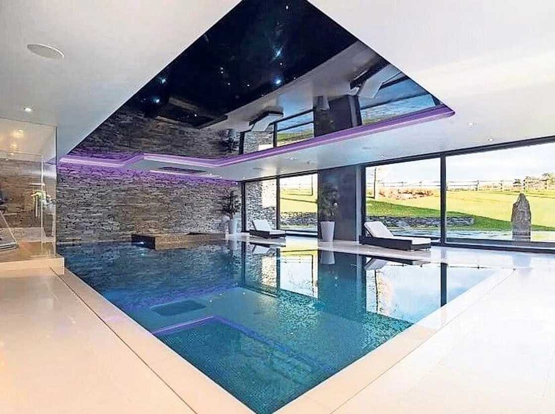 Cristiano Ronaldo's Manchester Mansion. Photo: The Sun.