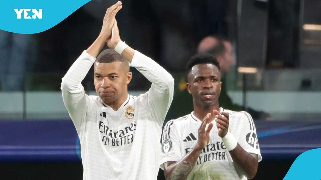 Vinicius Junior and Kylian Mbappe were off colour in Real Madrid's win against Atletico in the UEFA Champions League. Vinicius Junior and Kylian Mbappe were off colour in Real Madrid's win against Atletico in the UEFA Champions League.