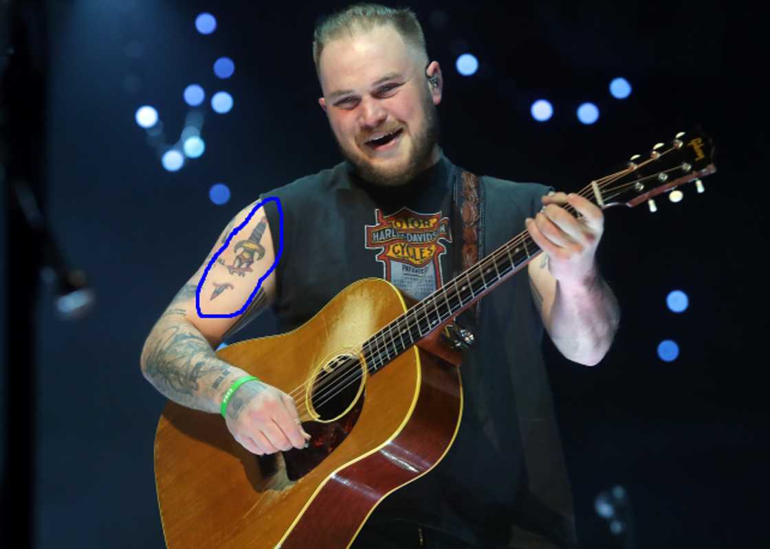 Zach Bryan performs at Desert Diamond Arena in Glendale, Arizona.