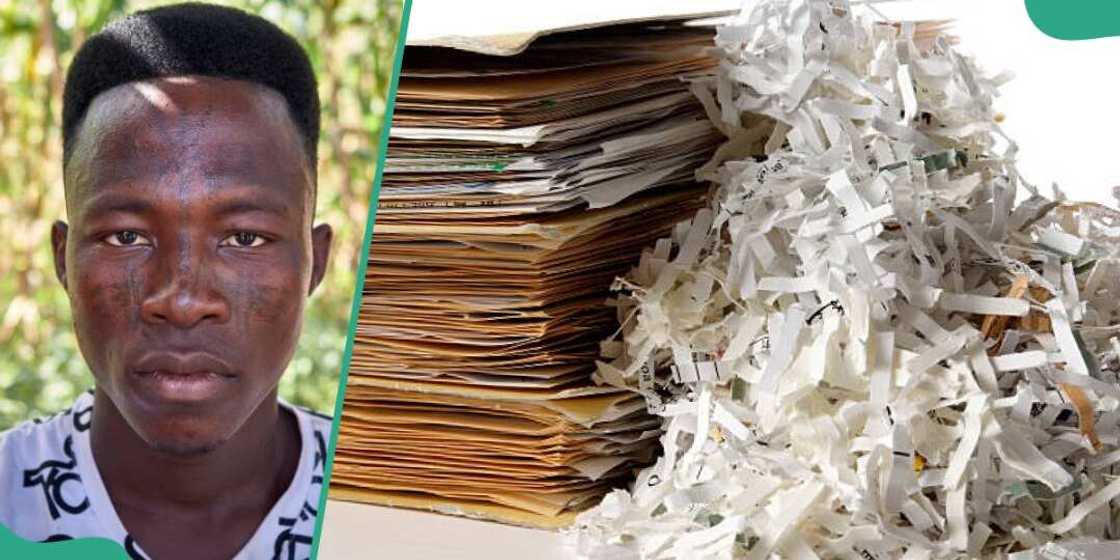 Nigerian man shares experience with mother who burnt his documents l