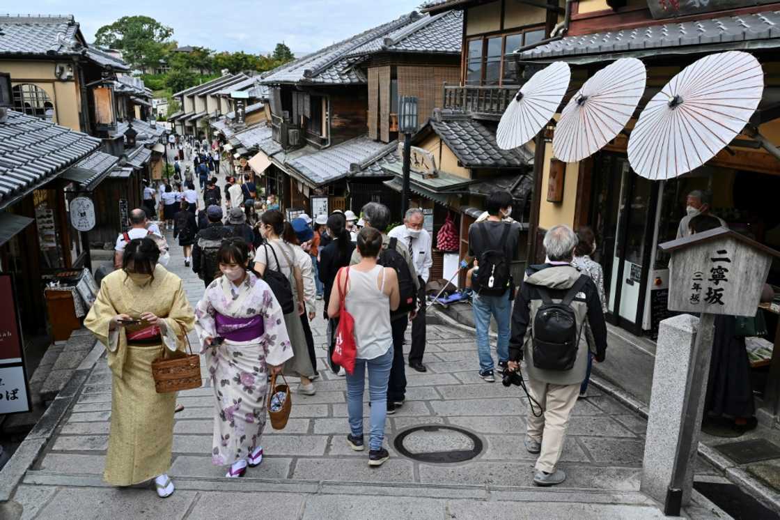 Japan scrapped its Covid-19 border restrictions and reopened to tourists this month Japan scrapped its Covid-19 border restrictions and reopened to tourists this month
