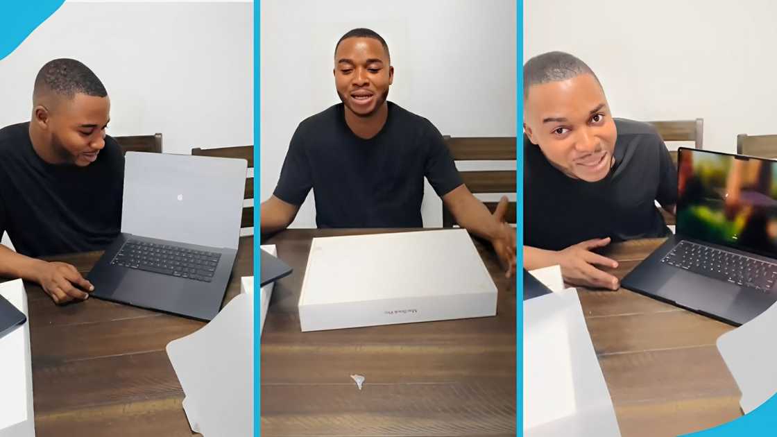 Twene Jonas, Twene Jonas brags, Twene Jonas flaunts M4 Max MacBook Pro, M4 Max MacBook Pro, Ghanaian social commentator, MacBook laptops Twene Jonas, Twene Jonas brags, Twene Jonas flaunts M4 Max MacBook Pro, M4 Max MacBook Pro, Ghanaian social commentator, MacBook laptops
