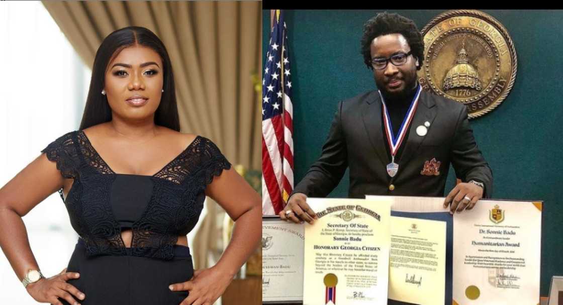 Sonnie Badu be fake no be now - Bridget Otoo disgraces music star Sonnie Badu be fake no be now - Bridget Otoo disgraces music star