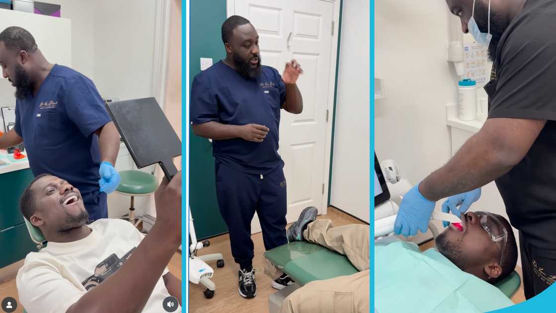 Felix Adomako, Zionfelix, Empress Gifty Teeth Whitening, Ghanaian Celebrities, Dr Kelvin Adomako, Celebrity Styles, UK Vacation