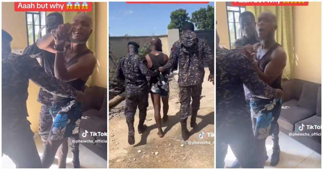 King Promise's lookalike and the police King Promise's lookalike and the police