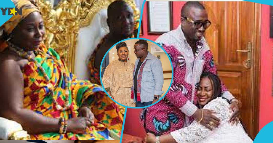 Gifty Anti and her husband Gifty Anti and her husband
