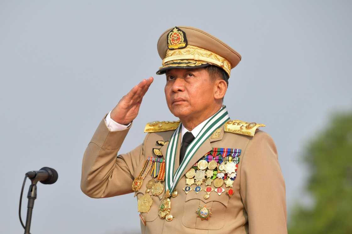 Myanmar's junta chief Min Aung Hlaing has won approval to extend a state of emergency for six more months, state media reported Myanmar's junta chief Min Aung Hlaing has won approval to extend a state of emergency for six more months, state media reported