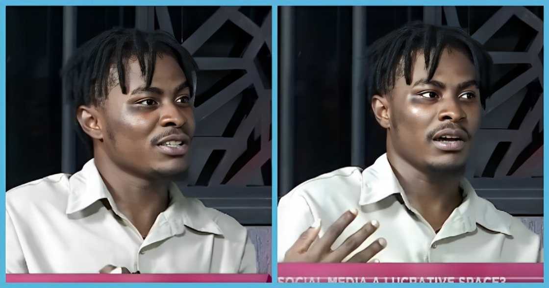 Ghanaian influencer Sneaker Nyame speaks about his earnings Ghanaian influencer Sneaker Nyame speaks about his earnings