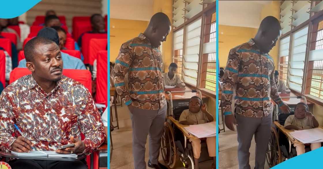 physically challenged BECE candidate, Hon. Charles Akwasi Asiedu, BECE, examination, BECE centre, Tano South, TikTok, disability, 2025 bece physically challenged BECE candidate, Hon. Charles Akwasi Asiedu, BECE, examination, BECE centre, Tano South, TikTok, disability, 2025 bece