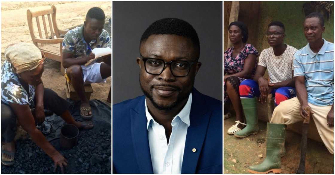 Shadrack Osei Frimpong, the son of a charcoal seller who is now at Yale University Shadrack Osei Frimpong, the son of a charcoal seller who is now at Yale University