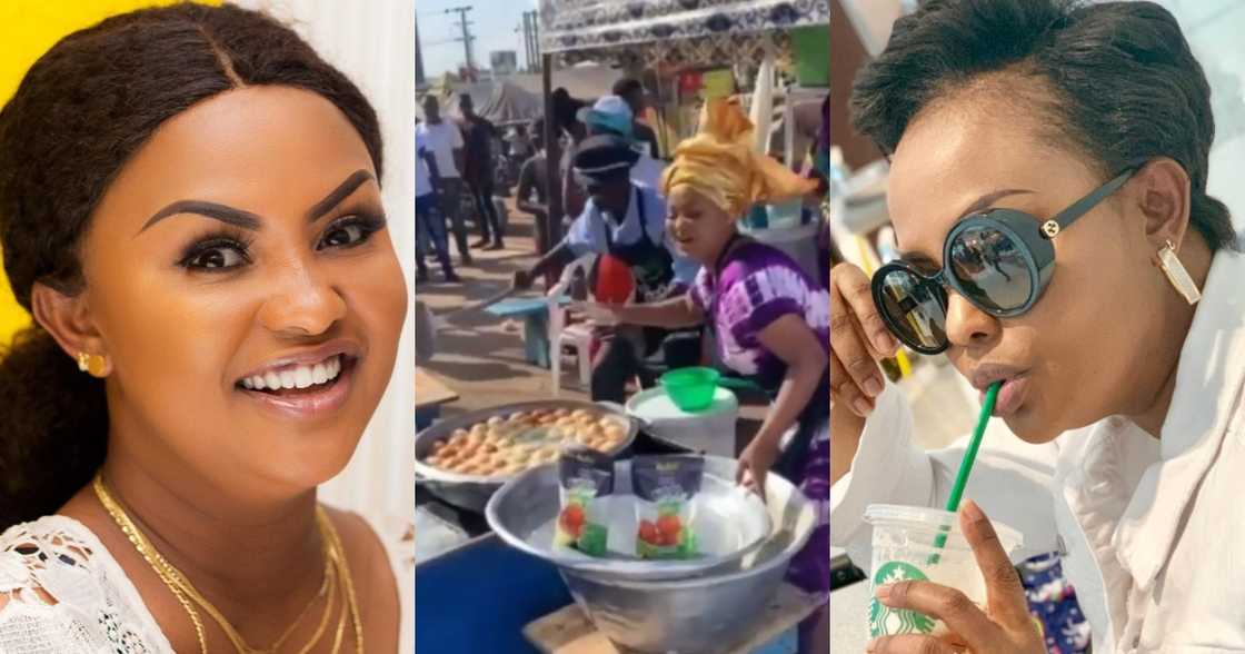 McBrown: Actress Prepares ‘Bofroat’ and Fries in Public with Lil Win; Video Drops McBrown: Actress Prepares ‘Bofroat’ and Fries in Public with Lil Win; Video Drops