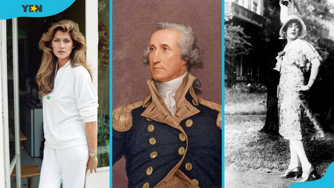 from (L-R) Caroline Cossey, George Washington and Lili Elbe from (L-R) Caroline Cossey, George Washington and Lili Elbe