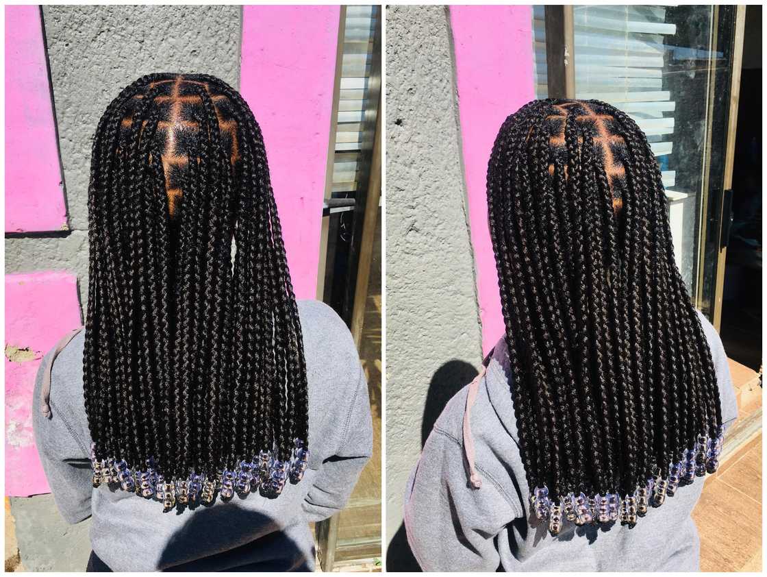 knotless braids with beads knotless braids with beads