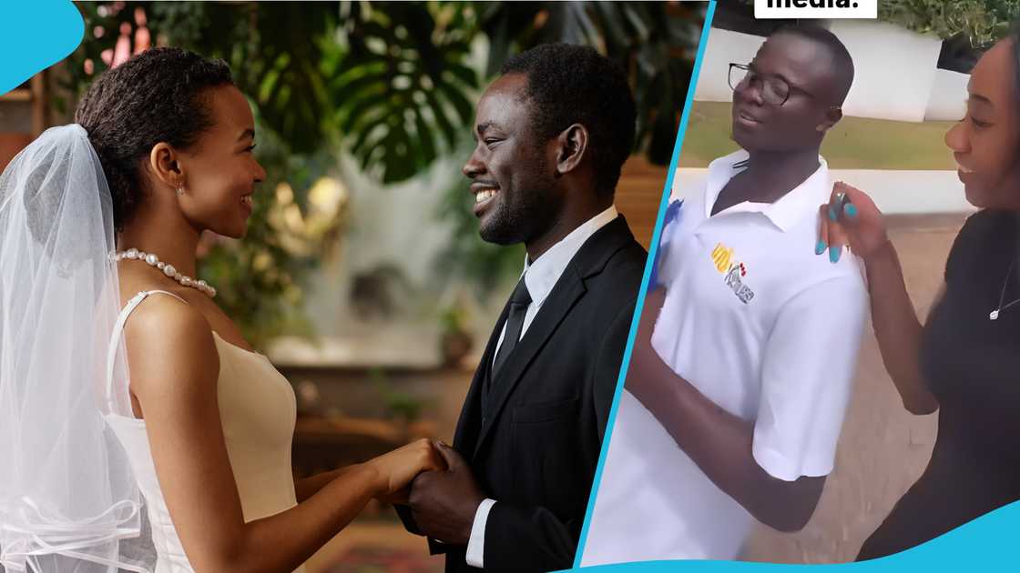 Ghanaian pastor, Ghanaian husband, White wife, Ghanaian man marries white woman, Biracial couple.