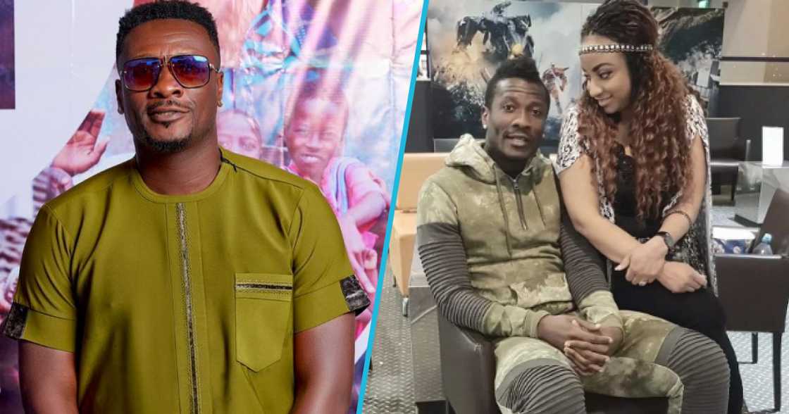 Photos of Asamoah Gyan and his x-wife Gifty. Photos of Asamoah Gyan and his x-wife Gifty.