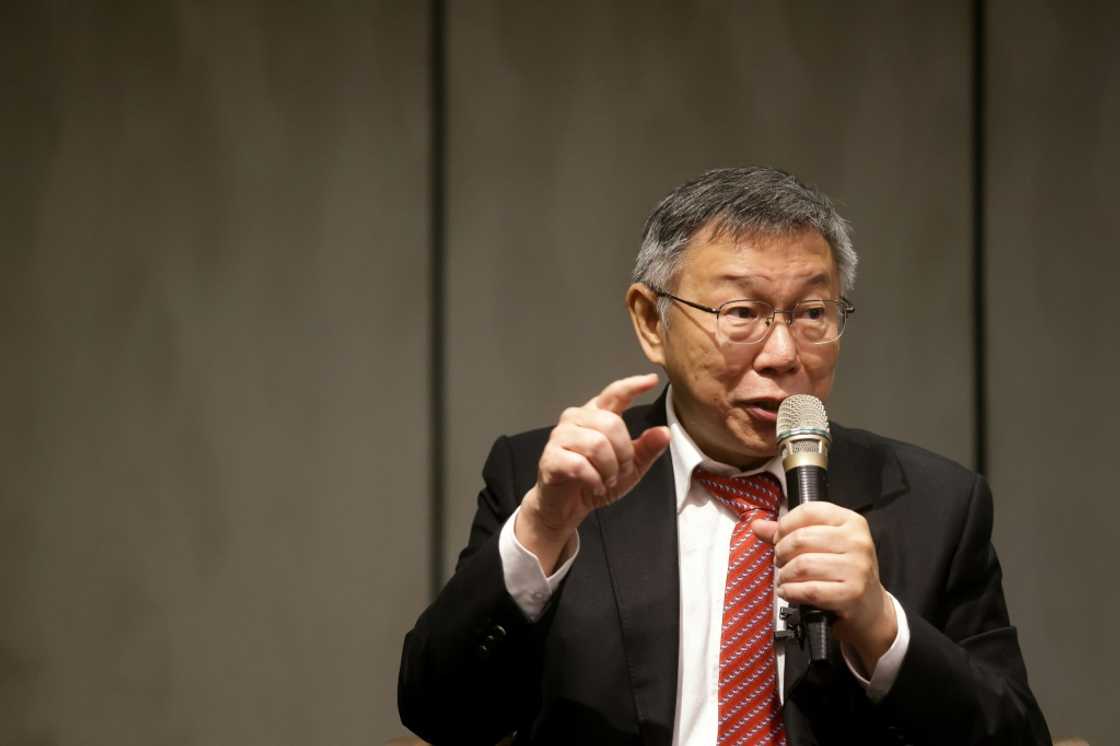 Ko Wen-je of the Taiwan People's People said Foxconn probe reflcts Taiwan's predicament as a 'world orphan' due to deteriorating relations with China Ko Wen-je of the Taiwan People's People said Foxconn probe reflcts Taiwan's predicament as a 'world orphan' due to deteriorating relations with China